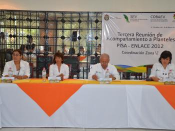 Tercera Reunión de Acompañamiento a Planteles  para las Pruebas Pisa y Enlace 