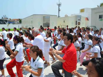 Participa COBAEV Día en el Mundial de la Activación Deportiva