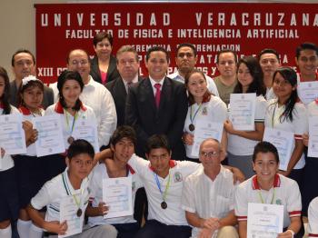 Estudiantes del COBAEV a la Olimpiada Nacional de Física