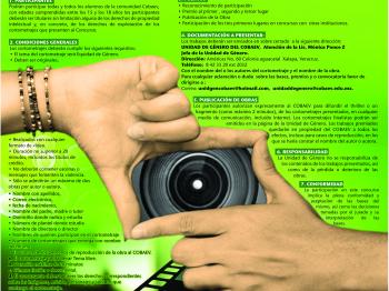 Primer Concurso de Cortometraje “Juventud por la Equidad de Género”