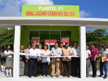 XV aniversario del plantel 01 Pueblo Viejo