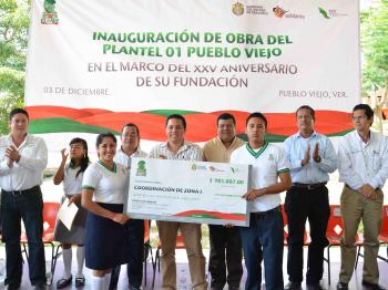 XV aniversario del plantel 01 Pueblo Viejo