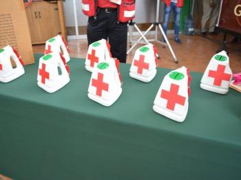 Entrega Cobaev Donativo a la Cruz Roja