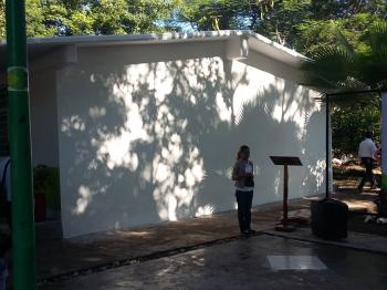 Inauguración de aula didáctica en Plantel de Jalcomulco
