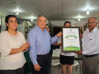 RECONOCIMIENTO AL ING. RICARDO ANTONIO BARRERA