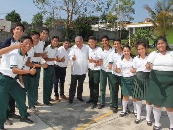 RECORRIDO AL PLANTEL 16 CATEMACO