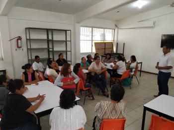 PLANTEL 16 CATEMACO REALIZA TALLER DE SALUD REPRODUCTIVA