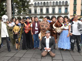CELEBRAN EL DESFILE DÍA DE LA FAMILIA COBAEV
