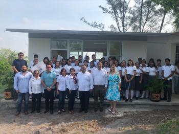 INAUGURAN AULA DIDÁCTICA EN EL PLANTEL 11 PASO DE OVEJAS