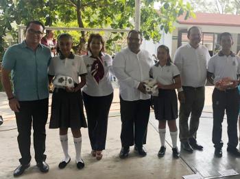 INAUGURAN AULA DIDÁCTICA EN EL PLANTEL 11 PASO DE OVEJAS