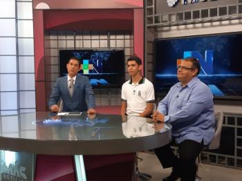 HÉCTOR JAIR, SELECCIONADO OLÍMPICO, SE REÚNE CON EL SUBSECRETARIO JORGE MIGUEL USCANGA