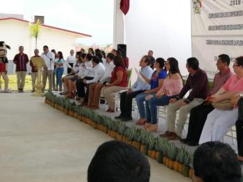 INAUGURAN DOMO ESCOLAR EN EL PLANTEL 69