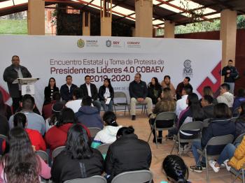 JÓVENES DE TODO EL ESTADO PARTICIPAN EN EL ENCUENTRO DE LÍDERES 4.0 COBAEV