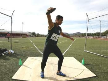 ROGELIO ÁNGEL FRANCO VELASCO, PRIMER LUGAR NACIONAL EN LANZAMIENTO DE DISCO 