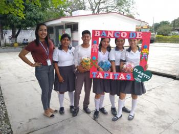 PLANTEL 60 TRES VALLES SE UNE A LA CAMPAÑA “DESTAPANDO UNA ESPERANZA”