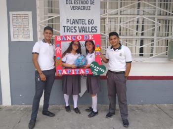 PLANTEL 60 TRES VALLES SE UNE A LA CAMPAÑA “DESTAPANDO UNA ESPERANZA”