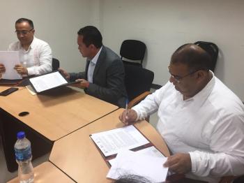 COBAEV FIRMA CONVENIO CON EL INSTITUTO VERACRUZANO DEL DEPORTE