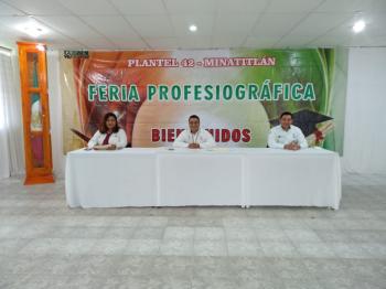 PLANTEL 42 MINATITLÁN REALIZA FERIA PROFESIOGRÁFICA PEOE–2020