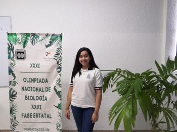 MEDALLA DE ORO EN OLIMPIADA DE BIOLOGÍA PARA ALUMNA DEL COBAEV