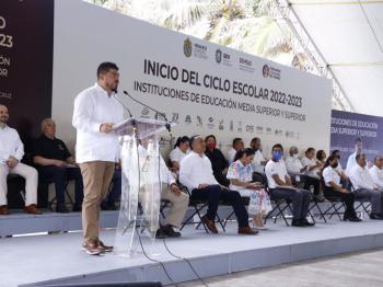 SECRETARIO DE EDUCACIÓN INAUGURA EL CICLO ESCOLAR 2022-2023