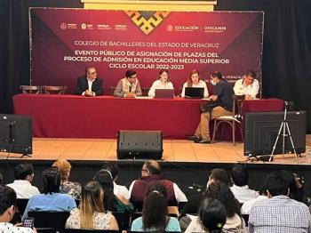 COBAEV REALIZA EVENTO PÚBLICO DE ASIGNACIÓN DE VACANTES