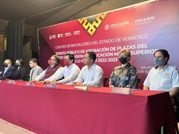 COBAEV REALIZA EVENTO PÚBLICO DE ASIGNACIÓN DE VACANTES