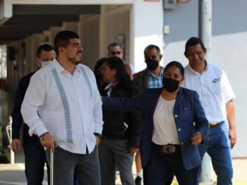 SECRETARIO DE EDUCACIÓN VISITA EL PLANTEL 06  DE NOGALES