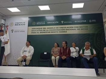 COBAEV PARTICIPA EN MEJORA DE LA ENTREGA DE BECAS “BENITO JUÁREZ