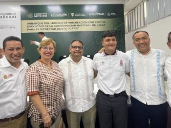 COBAEV PARTICIPA EN MEJORA DE LA ENTREGA DE BECAS “BENITO JUÁREZ