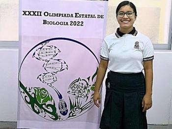 ORO Y PLATA PARA COBAEV  EN OLIMPIADA ESTATAL DE BIOLOGÍA