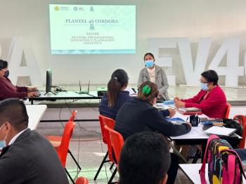 INICIA COBAEV CAPACITACIÓN DE DOCENTES PARA IMPLEMENTAR LA NEM EN AULAS 