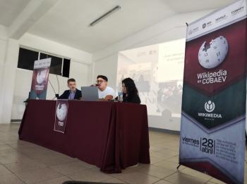 COBAEV, PRIMER SUBSISTEMA EN VERACRUZ QUE CAPACITA A SUS ALUMNOS SOBRE EL USO DE WIKIPEDIA