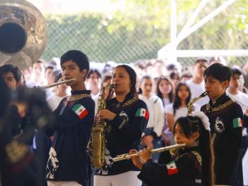 COBAEV INICIA CICLO ESCOLAR BAJO LA NUEVA ESCUELA MEXICANA