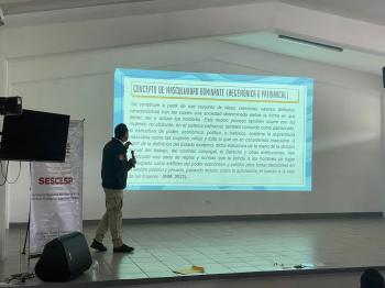 ORGANIZA COBAEV CONFERENCIA SOBRE MASCULINIDADES