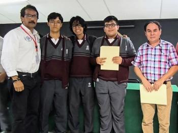 ORO EN OLIMPIADA ESTATAL DE INFORMÁTICA PARA ALUMNO DEL COBAEV