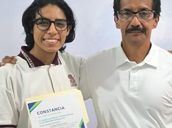 ORO EN OLIMPIADA ESTATAL DE INFORMÁTICA PARA ALUMNO DEL COBAEV
