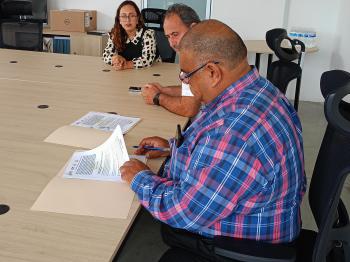 FIRMAN CONVENIO DE COLABORACIÓN COBAEV Y ASOCIACIÓN CIVIL RAMARTI