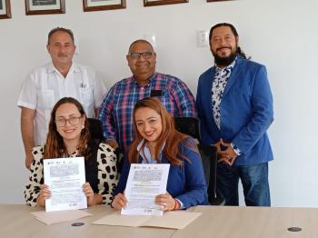FIRMAN CONVENIO DE COLABORACIÓN COBAEV Y ASOCIACIÓN CIVIL RAMARTI