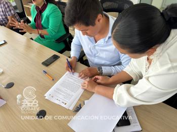 FIRMAN CONVENIO PARA FORTALECER INFRAESTRUCTURA ENERGÉTICA EN PLANTELES
