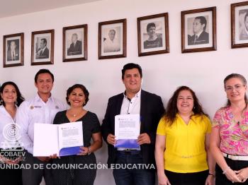 IVES Y COBAEV ESTABLECEN CONVENIO DE COLABORACIÓN