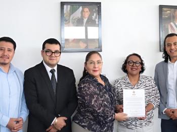 RATIFICAN A NUEVA DIRECTORA GENERAL DEL COBAEV