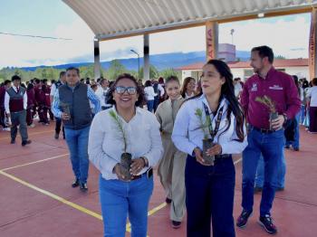 COBAEV LLEVA A CABO JORNADA DE REFORESTACIÓN 