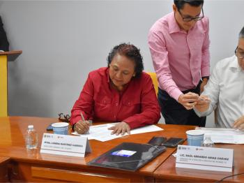 COBAEV FIRMA CONVENIO CON TC ENERGÍA Y CFENERGÍA 