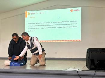 COBAEV FORTALECE LA CAPACITACIÓN EN PRIMEROS AUXILIOS