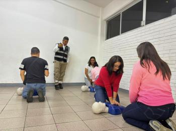 COBAEV FORTALECE LA CAPACITACIÓN EN PRIMEROS AUXILIOS