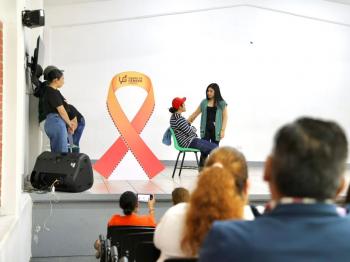 COBAEV REALIZA PLÁTICA SOBRE PREVENCIÓN DE LA VIOLENCIA DE GÉNERO