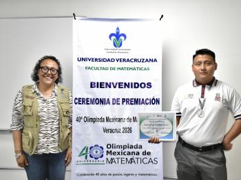PLATA PARA COBAEV EN OLIMPIADA MEXICANA DE MATEMÁTICAS ESTATAL