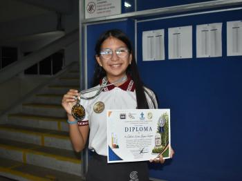 COBAEV GANA ORO, PLATA Y BRONCE EN OLIMPIADA ESTATAL DE QUÍMICA