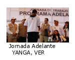 JORNADA ADELANTE EN YANGA, VERACRUZ.
