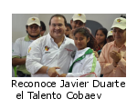 RECONOCE JAVIER DUARTE EL TALENTO COBAEV